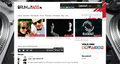 Desktop Screenshot of drumandbass.nl