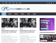 Tablet Screenshot of drumandbass.de